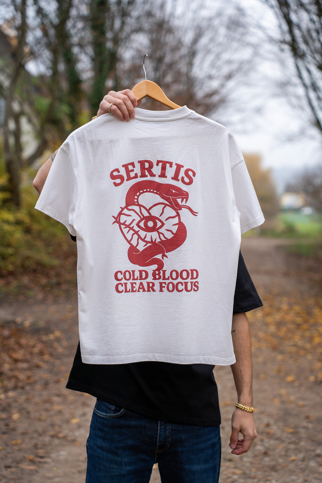 SERTIS Essential Snake Emblem Tee